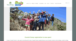 Desktop Screenshot of coastalcamp.org